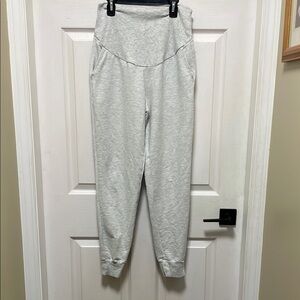 H&M | Mama | Lightweight |Heathered Gray | Joggers | Pockets |Maternity |Size S